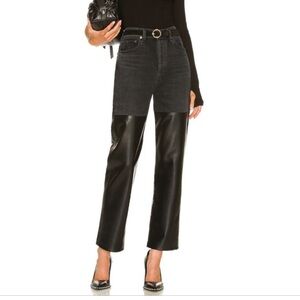 AGOLDE - 90s Pinch Waist leather jeans denim pants bottoms